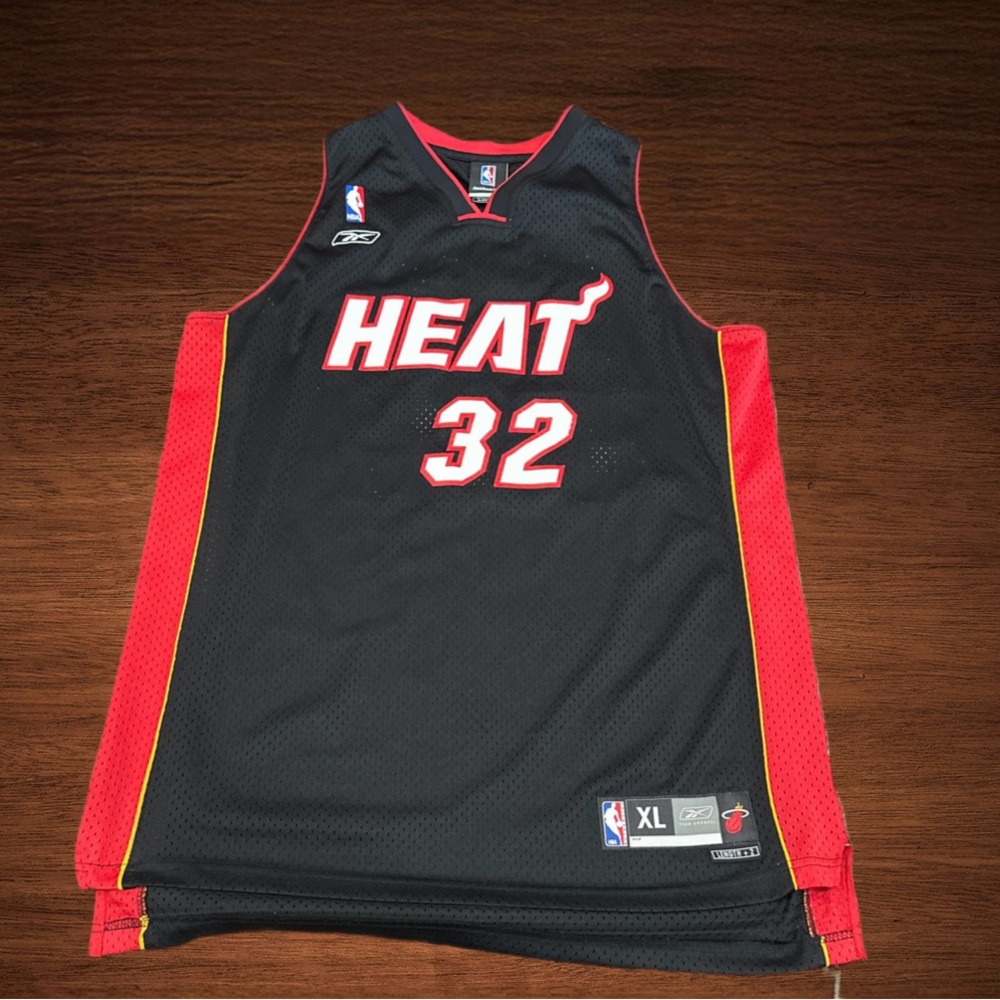 Shaquille O’Neal Miami Heat Reebok Jersey .size XL heat 32.